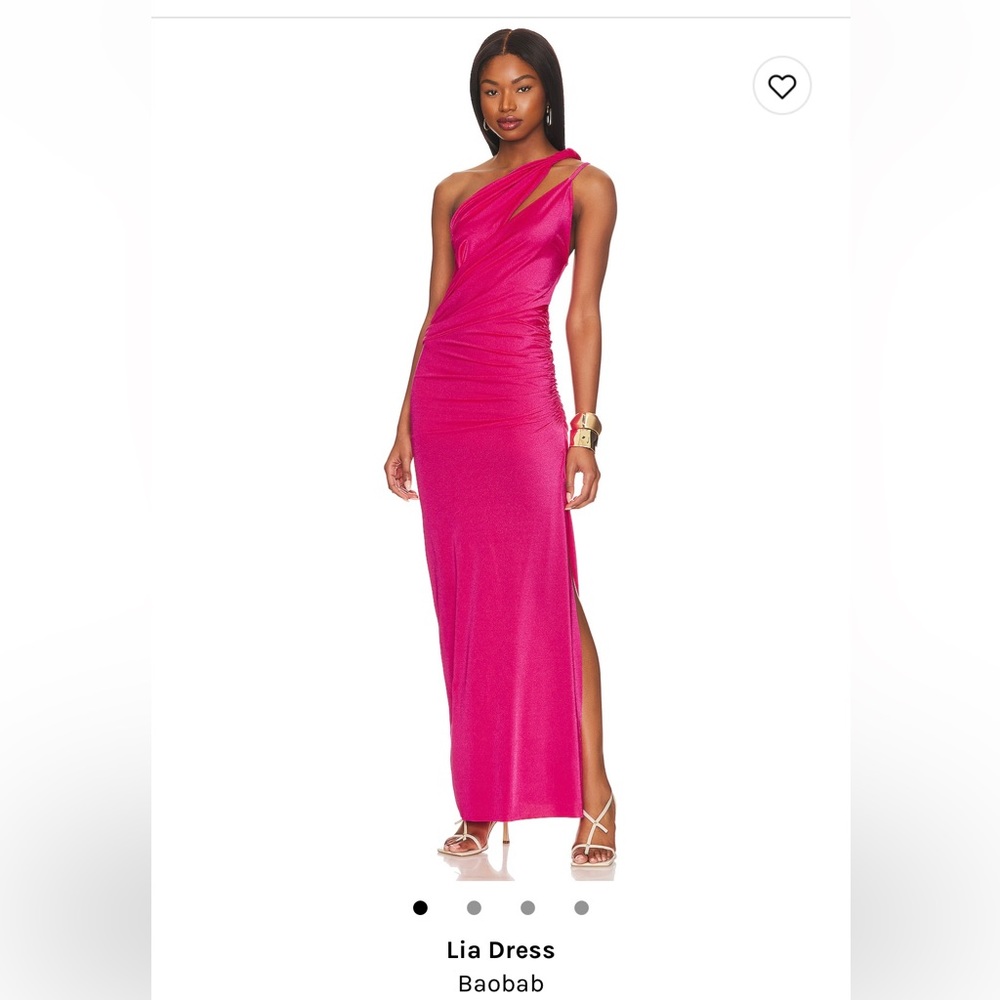 Baobab Lia dress in fucsia